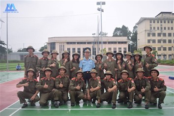 Môi trường học GDTC&QPAN tuyệt vời tại CS2 Trường Đại học Điện Lực